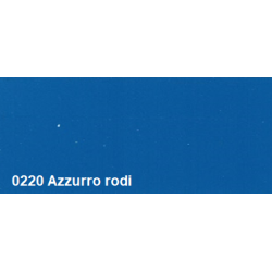 Farba do frontów meblowych Milesi - kolor 0220 Azzurro rodi PÓŁMAT wg wzornika ICA