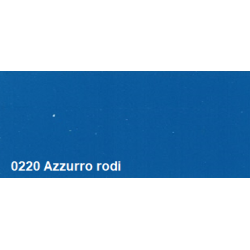 Farba do frontów meblowych Milesi - kolor 0220 Azzurro rodi PÓŁMAT wg wzornika
