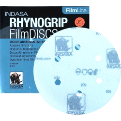 INDASA Rhynogrip Film Line krążki ścierne na rzep Ø150 15H